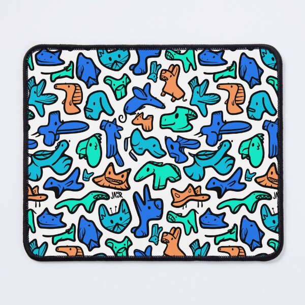 Item preview, Doodle Animal Color Pattern designed and sold by jastinamor.