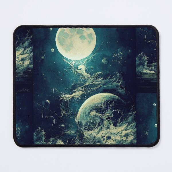 Item preview, Moon + Waves designed and sold by EzraRogers.
