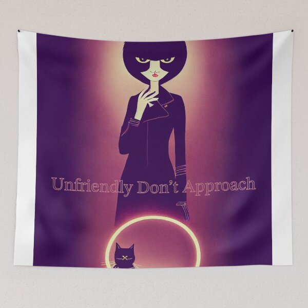 Item preview, Unfriendly Don’t Approach  designed and sold by SurrealeyeSEA.