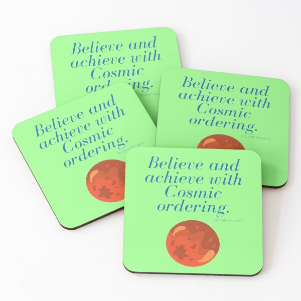 Item preview, 'Believe and achieve with cosmic ordering' - Stephen Richards  designed and sold by Rechtop.