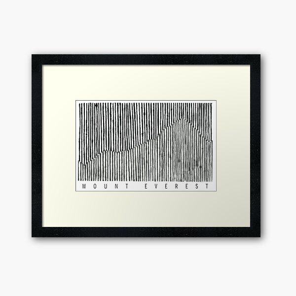 Mt Everest Framed Art Print