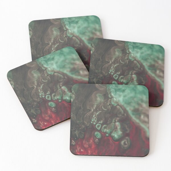 Item preview, Abstract Painting Background with Blue, Grey and Red designed and sold by Darius Bocos.