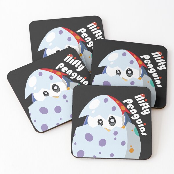 Item preview, Cute Penguins in Colorful Eggshell - Collection n. 5 designed and sold by NiftyPenguins.