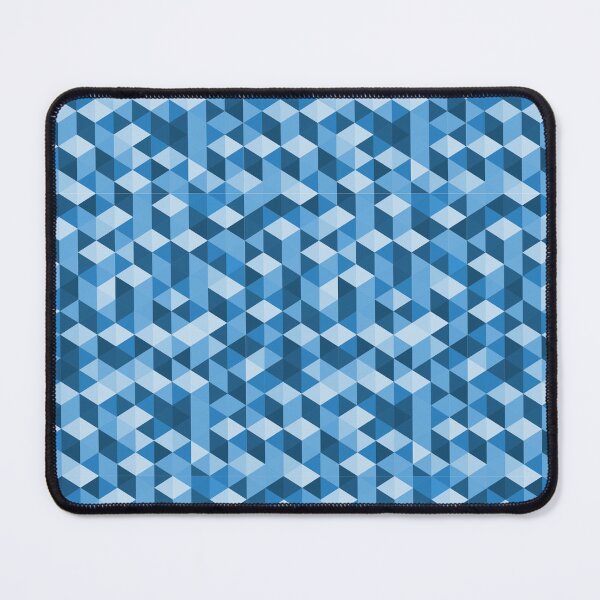 Item preview, Geometric pattern design in blue designed and sold by Delicarte.