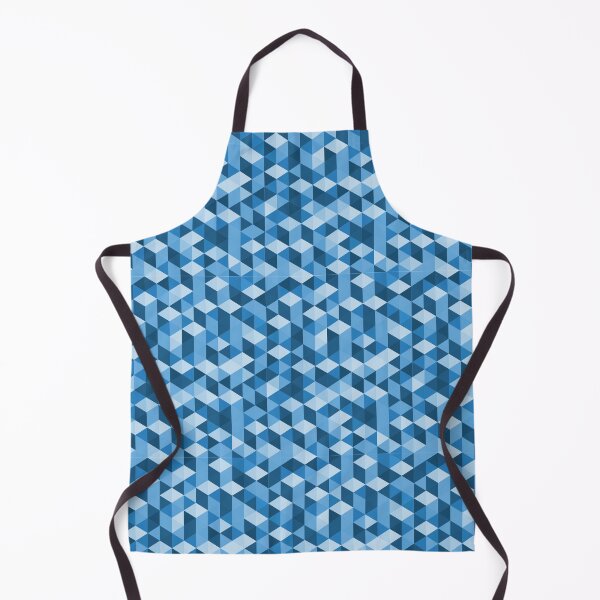 Item preview, Geometric pattern design in blue designed and sold by Delicarte.