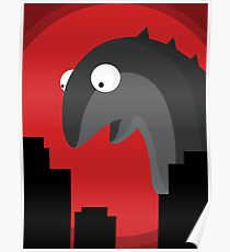 Beware The Sock Monster Poster