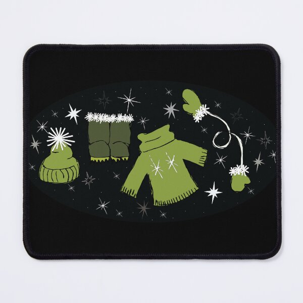 Item preview, Winter weather snow lover gear cartoon illustration designed and sold by AngelDawnDesign.