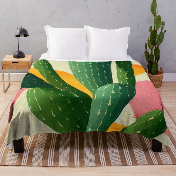 Item preview, Watercolor cacti pattern designed and sold by DottedLinePrint.