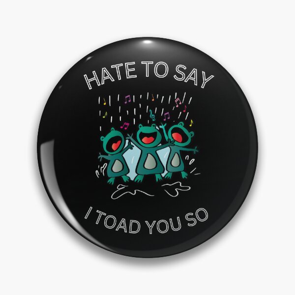 Item preview,  Hate To Say I Toad You So - Two Frogs With Love Hearts designed and sold by ImagesDesigns.
