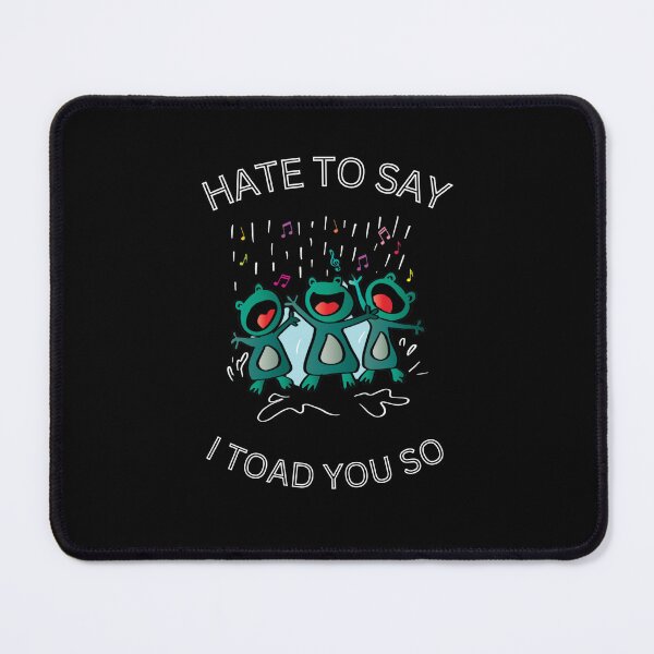 Item preview, Hate To Say I Toad You So - Two Frogs With Love Hearts designed and sold by ImagesDesigns.