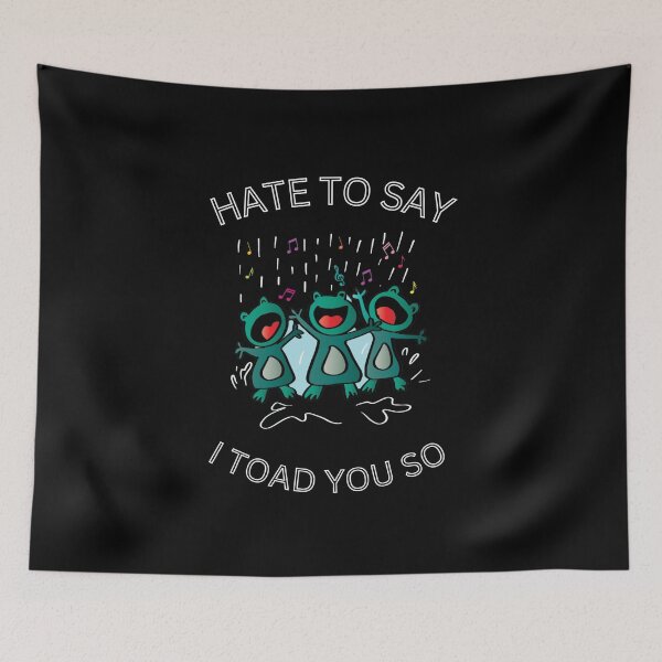 Item preview,  Hate To Say I Toad You So - Two Frogs With Love Hearts designed and sold by ImagesDesigns.