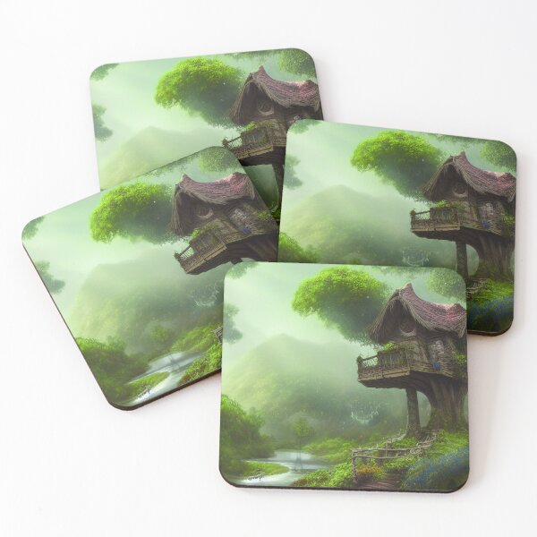 Item preview, Magical Fantasy with lights In a Greenary Landscape, Beautiful Nature designed and sold by NatureFood.