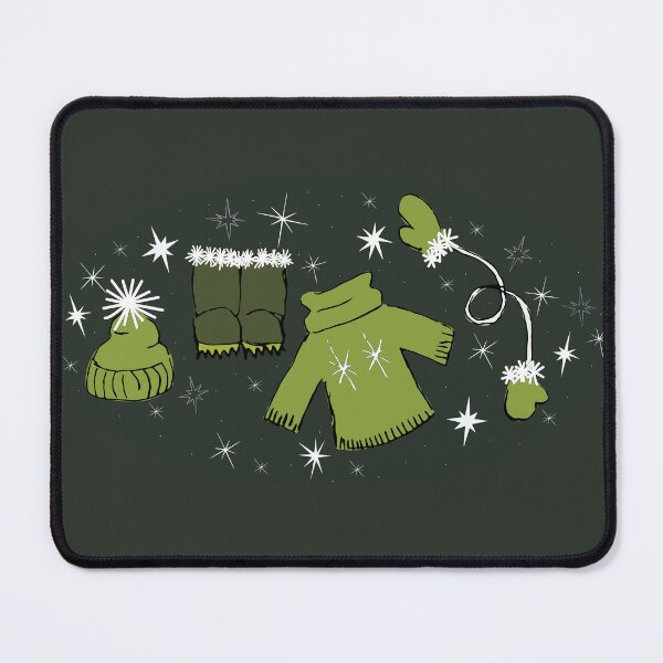 Item preview, Winter weather snow lover gear cartoon illustration designed and sold by AngelDawnDesign.