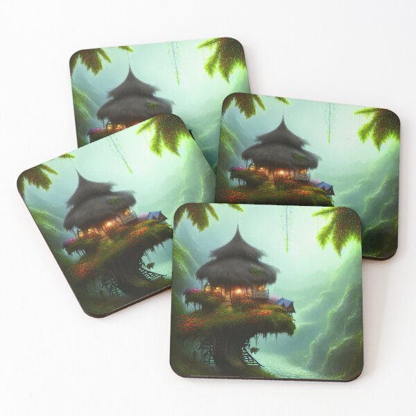 Item preview, Magical Fantasy with lights In a Greenary Landscape, Beautiful Nature designed and sold by NatureFood.