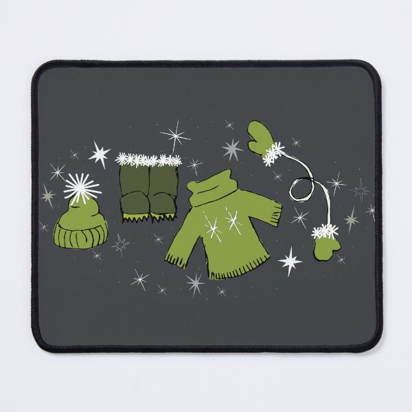 Item preview, Winter weather snow lover gear cartoon illustration designed and sold by AngelDawnDesign.