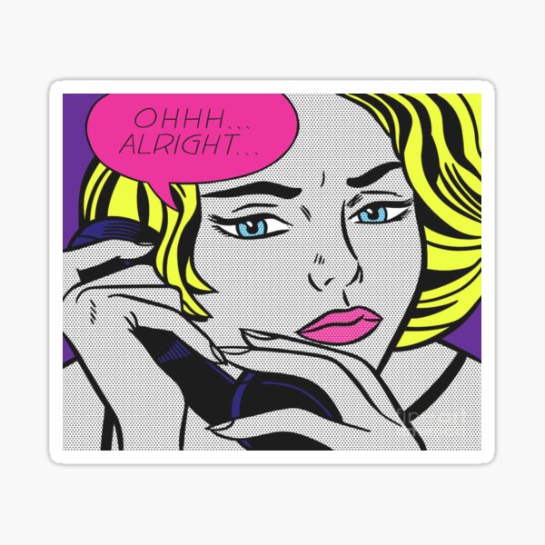 roy Lichtenstein Pop Art For Sale Sticker For Sale By Lamia3 Redbubble roy-lichtenstein-pop-art-for-sale-sticker-for-sale-by-lamia3-redbubble