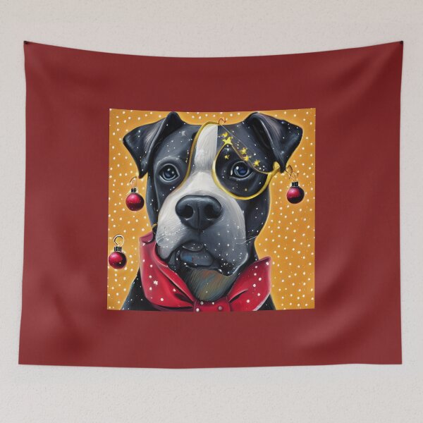 Item preview, Dog With Ornaments designed and sold by NitaBond.