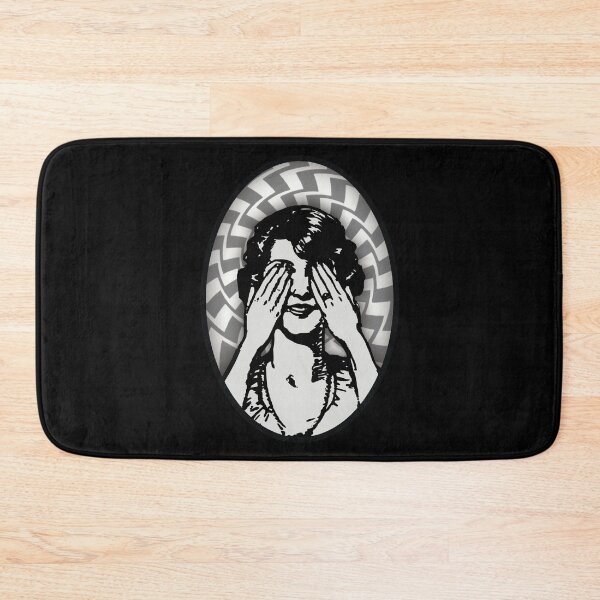 Item preview, eyeless girl in an oval optical illusion designed and sold by OptLuv.