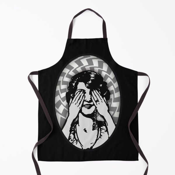 Item preview, eyeless girl in an oval optical illusion designed and sold by OptLuv.