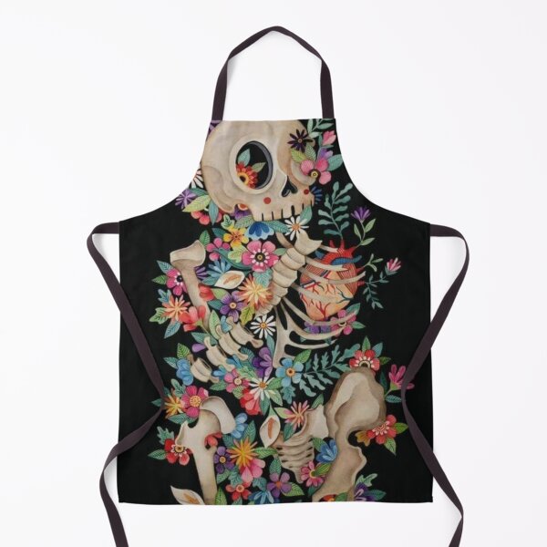 Item preview, skeleton with flowers designed and sold by NatiiHerre.