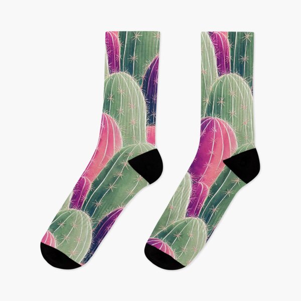 Item preview, Watercolor cactus pattern texture designed and sold by DottedLinePrint.