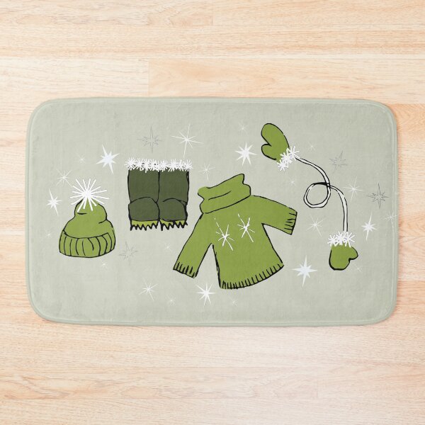 Item preview, Winter weather snow lover gear cartoon illustration designed and sold by AngelDawnDesign.