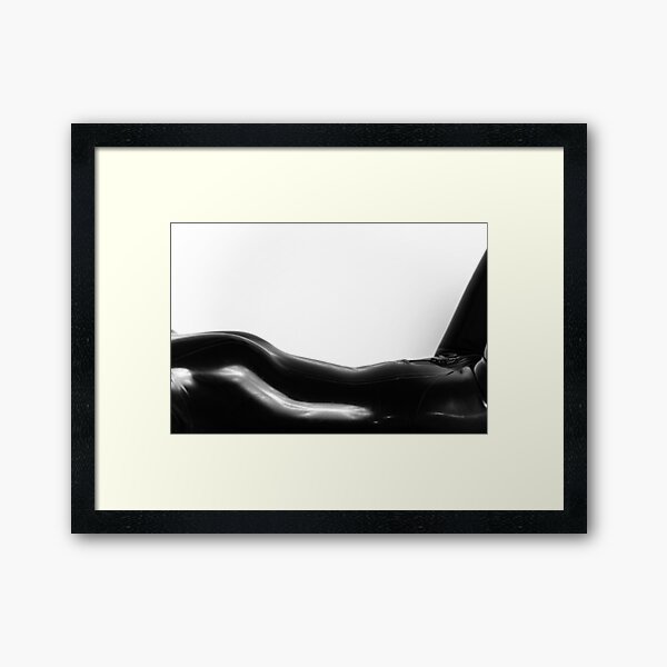 Project L: The lie Framed Art Print