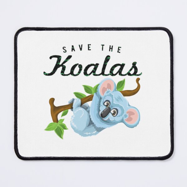 Item preview, Save the koalas hats, save the koalas shirts, save the koalas phone cases, save the koalas dress, save the koalas backpack, save the koalas shirts for lovers koala designed and sold by Poussyarts.