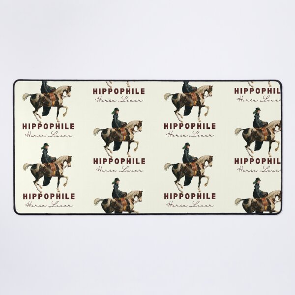 Item preview, Hippophile Horse Lover Fun Dark Academia Equestrian Gift designed and sold by IceCreamMuseum.
