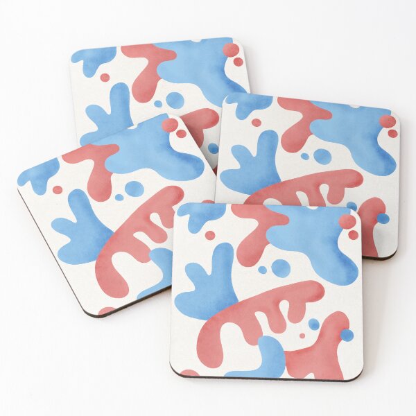 Item preview, Coral Splats designed and sold by ShikitaMakes.