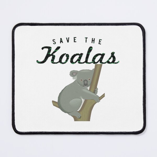 Item preview, Save the koalas hats, save the koalas shirts, save the koalas phone cases, save the koalas dress, save the koalas backpack, save the koalas shirts for lovers koala designed and sold by Poussyarts.