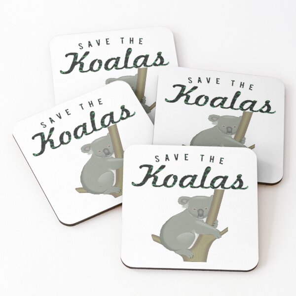 Item preview, Save the koalas hats, save the koalas shirts, save the koalas phone cases, save the koalas dress, save the koalas backpack, save the koalas shirts for lovers koala  designed and sold by Poussyarts.