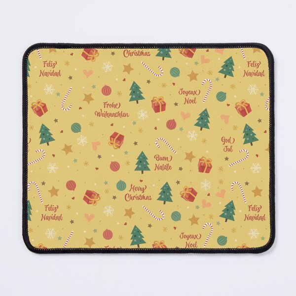 Item preview, Merry Christmas Tree & Present Pattern with Candy Canes designed and sold by MugsAndDuds.