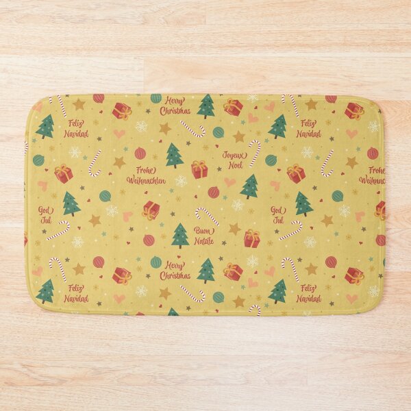Item preview, Merry Christmas Tree & Present Pattern with Candy Canes designed and sold by MugsAndDuds.