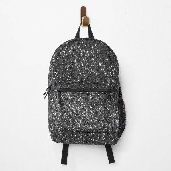Item preview, Fine Grain, Black Glitter, Large Sized Non-Repeating Image designed and sold by Nicolette Olivier.