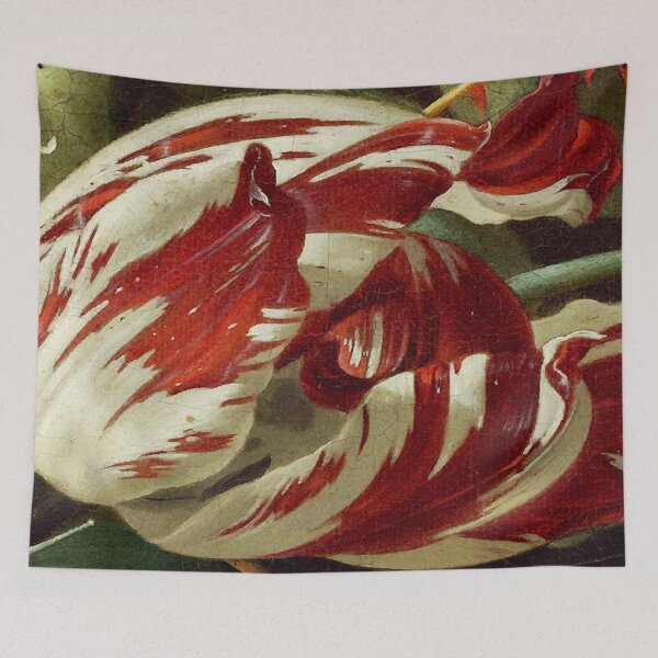 Item preview, Jan Davidsz. de Heem Striped Tulips Floral Detail   designed and sold by Vicky Brago-Mitchell®.