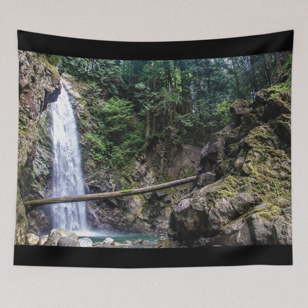 Item preview, Mighty Pacific Northwest Waterfall designed and sold by pmcmanndesign.