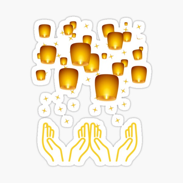 Lanterns Of Hope Sticker
