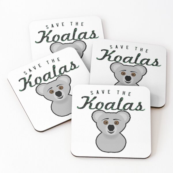 Item preview, Save the koalas hats, save the koalas shirts, save the koalas phone cases, save the koalas dress, save the koalas backpack, save the koalas shirts for lovers koala  designed and sold by Poussyarts.
