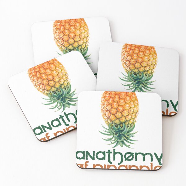 Item preview, Anatomy Of A Pineapple Funny Upside Down Pineapple designed and sold by Letters-Art.