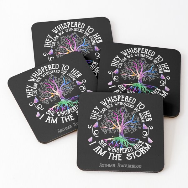 Item preview, Asthma Awareness - Asthma Warrior I Am The Storm designed and sold by RunningShop.