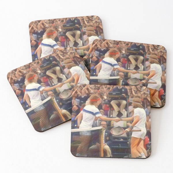 Item preview, Borg and McEnroe 5: The Greatest Rivalry In Tennis designed and sold by OutofFocusShop.