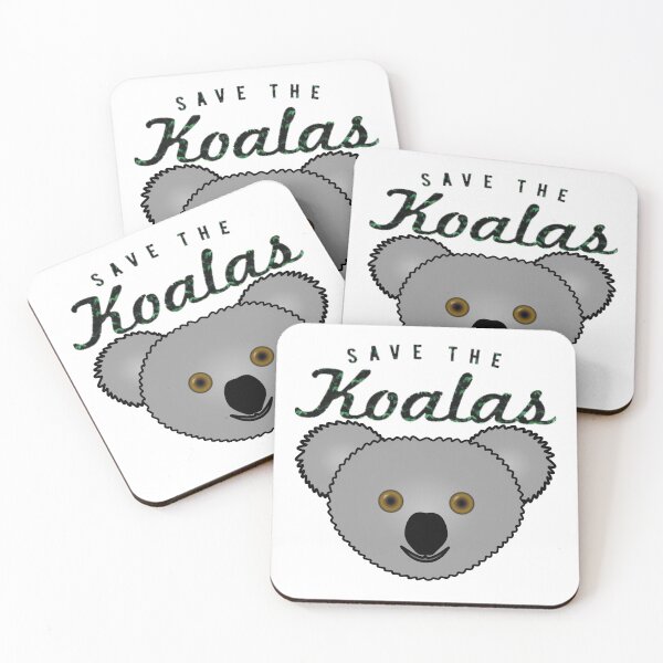 Item preview, Save the koalas hats, save the koalas shirts, save the koalas phone cases, save the koalas dress, save the koalas backpack, save the koalas shirts for lovers koala  designed and sold by Poussyarts.