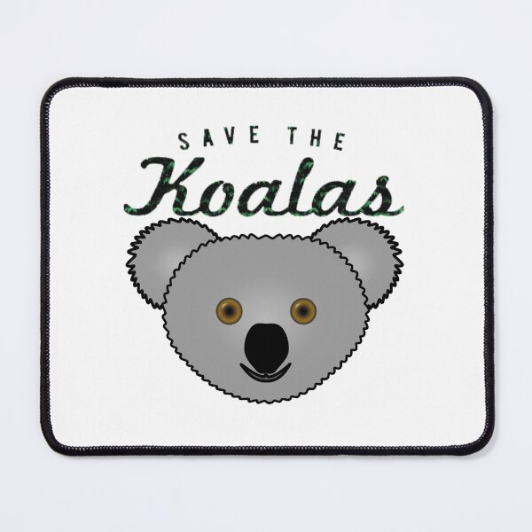 Item preview, Save the koalas hats, save the koalas shirts, save the koalas phone cases, save the koalas dress, save the koalas backpack, save the koalas shirts for lovers koala designed and sold by Poussyarts.