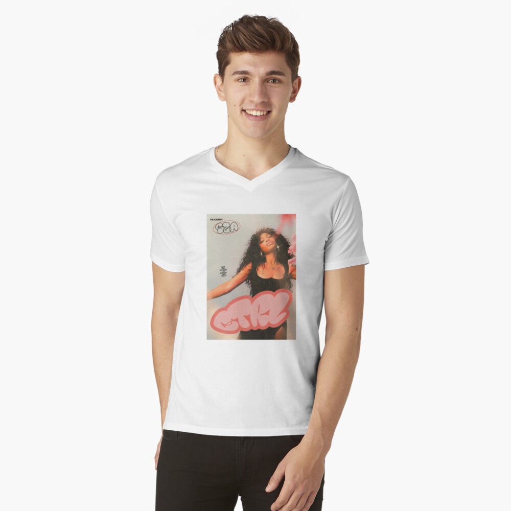 Item preview, V-Neck T-Shirt designed and sold by grlpower.