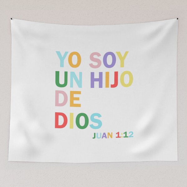 Item preview, Yo soy un hijo de Dios, Spanish Bible Verse designed and sold by Aryam Quotes.
