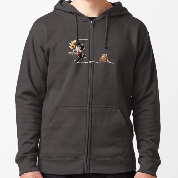 Let's explore together! Zipped Hoodie