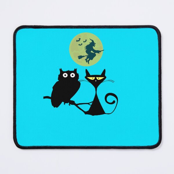 Item preview, A Cat And An Owl under the moon designed and sold by samirou99.