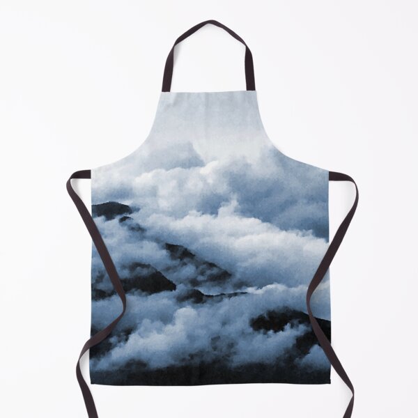Item preview, Dramatic Mountains And Clouds In Fantasy Blue Moonlight designed and sold by DEC02.
