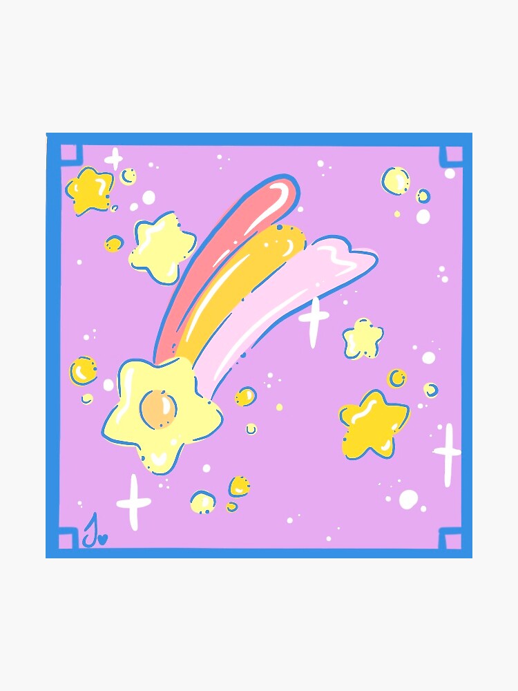 "Pastel Shooting Star" Sticker for Sale by StarsStunned Redbubble